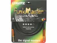 KLOTZ FunkMaster high end gitarren- & bass kabel (gerade - gerade) (6,0)