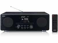 Lenco DIR 260 Internetradio - DAB+ Digitalradio - Bluetooth - WLAN - Radio-CD Player