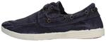 Natural World Slipper Marineblau Stoff 303E 40 Blau