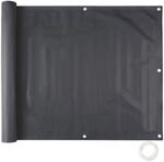 tectake&reg; PVC Balkon Sichtschutz wetterfest, Sichtschutz Garten, Trennwand Garten,