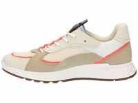 Ecco Damen ST.1W Sneaker, Beige (Vanilla/Coral Neon/Vanilla/Beige 51891), 40 EU