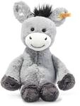 Steiff Kuscheltier Dinkie Esel, S&uuml;&szlig;es Stofftier mit Kunststoffaugen, Kinder, Jungen