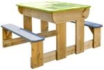 Wendi Toys T2 Sand und Wasser Picknicktisch mit Holzb&auml;nken/Kinder Spieltisch...
