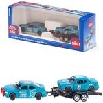 Siku 2565, Dodge Charger mit Dodge Challenger SRT Racing, Himmelblau,