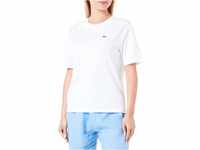 Lacoste Damen TF5441 T-Shirt, Blanc, 40