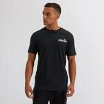 Ellesse Herren Voodoo T-Shirt, Kurzarm, Einfarbig, Regular Geschnitten, Schwarz, S EU