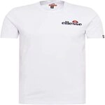Ellesse Herren Voodoo T-Shirt, Kurzarm, Einfarbig, Regular Geschnitten, Wei&szlig;, XL