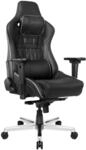 AKRacing Chair Master Pro Deluxe Gaming Stuhl, genarbtes Rinderleder,