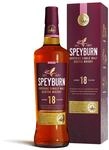 Speyburn 18 Years Old Speyside | Single Malt Scotch Whisky | Gereift in Ex-Bourbon &