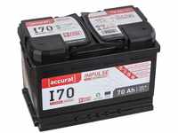 Accurat Impuls I70 AGM Autobatterie - 12V, 70Ah, 760A, zyklenfest,...