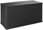 vidaXL Gartenbox Auflagenbox Kissenbox Gartentruhe Truhe Aufbewahrungsbox Garten