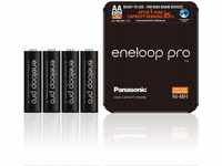 Panasonic eneloop pro, Ready-to-Use NI-MH Akku, AAA Micro, 4er Pack, min. 930...