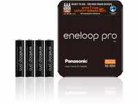 Panasonic eneloop pro, Ready-to-Use NI-MH Akku, AA Mignon, 4er Pack, min. 2500...