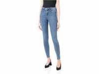 ONLY Damen Onlpower Mid Push Up Rea2981k Noos Skinny Jeans, Lightbluedenim, XL / 32L