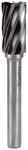 RUKO Hartmetall Fr&auml;sstift Alu Form B Zylinder (ZYAS) mit Stirnverzahnung, 12 mm