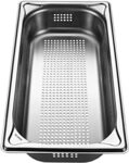 BLANCO Garbeh&auml;lter GN-P 1/3-65 aus Edelstahl | [32,5x17,6x6,5 cm]
