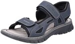 Rieker Herren Klassische Sandalen 26761-14 Weite Normal Klettverschluss Kunstleder