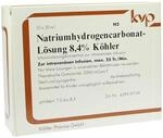NATRIUMHYDROGENCARBONAT-L&ouml;sung 8,4% K&ouml;hler 10X20 ml