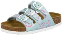 Lico Bioline Flower Kids M&auml;dchen Niedrige Hausschuhe, Mint, 28 EU