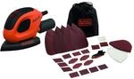 BLACK+DECKER 55W Kompakter elektrischer Deltaschleifer, mit...