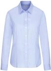 Seidensticker Damen Women Regular Longsleeve Cotton Bluse, Hellblau(080604), 44 EU