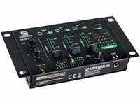 Pronomic DX-26 MKII DJ-Mixer - 3-Kanal Mischer mit Cue-Funktion - 2x...