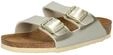 Birkenstock Arizona Kids Electric metallic Gold, Birko Flor FLIP Flops, 36 EU...