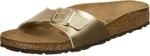 Birkenstock Damen 1016107_38 Slides, Gold, EU Schmal