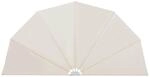 vidaXL Seitenf&auml;cher Terrasse 160cm Creme Balkonf&auml;cher Seitenmarkise Windschutz