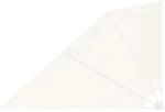 vidaXL Balkonf&auml;cher Creme 160x240cm Balkonsichtschutz Seitenmarkise Terrasse