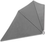 vidaXL Faltbarer Balkonf&auml;cher Grau 160&times;240 cm