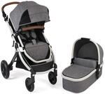 CHIC 4 BABY 177 21 Kombi-Kinderwagen Torre, Set mit Babywanne, Sportsitz und