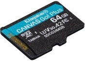 Kingston Canvas Go! Plus microSD Speicherkarte Klasse 10, UHS-I 64GB microSDXC 170R