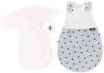 Tr&auml;umeland Babyschlafsack LIEBMICH 3tlg. Set Gr&ouml;&szlig;e 80/86 Sternentraum blau