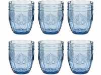 BUTLERS Trinkglas, Set 6x Gläser 250ml aus Glas -VICTORIAN- ideal als...