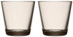 Iittala 1051119 Kartio 2-er Set Gl&auml;ser, 21cl, Leinen, Glas