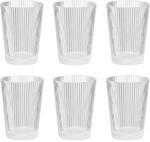 Stelton Pilastro Trinkgl&auml;ser - Geriffelte Wassergl&auml;ser Set - Sp&uuml;lmaschinenfest,