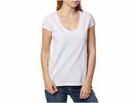 Drykorn Damen T-Shirt Avivi 89377 888 D-Jersey, Weiß (Weiß 60), 38