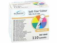 Klinion Soft Fine Colour Lanzetten 30 G