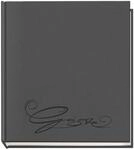 VELOFLEX 5420082 - G&auml;stebuch Classic mit Pr&auml;gung G&auml;ste, 144 Seiten Wei&szlig;es Blanko