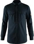 Fj&auml;llr&auml;ven Herren Abisko Trekking Hemd, Dark Navy, M