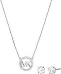 Michael Kors MKC1260AN040 Damen Collier Set Collier&Ohrstecker Silber 925 45 cm