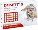 DOSETT S Arzneikassette rot 1 St