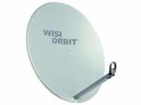 WISI Orbit Line Satelliten Offset-Antenne OA38G in Lichtgrau – 80cm Reflektor...
