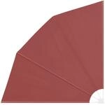 vidaXL Balkonf&auml;cher Terrakotta 210x210cm Seitenmarkise Sichtschutz Terrasse