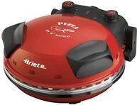 Ariete Pizzaofen 909, 4-Minuten-Pizza, Pizzaofen mit 5 Garstufen, Feuerfeste Platte
