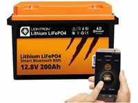 LIONTRON LiFePO4 12,8V 200Ah LX; 2560Wh; > 3000 Zyklen bei 90% Entladungstiefe...