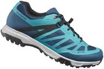 Shimano MTB Et500 Damen-Sneaker, blau, 39 EU