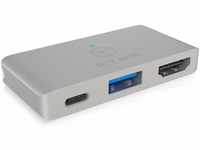 Icy Box Thunderbolt 3 Dock passend für MacBook Pro und MacBook Air, HDMI 4K...