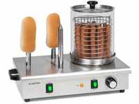 Klarstein Wurstfabrik Pro 600 Hot Dog Maker, 600 Watt, 3 Heizspieße,